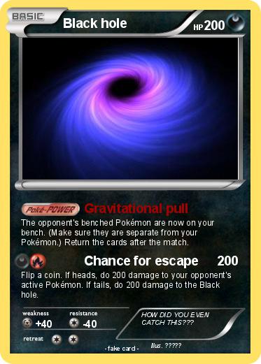 Pokemon Black hole