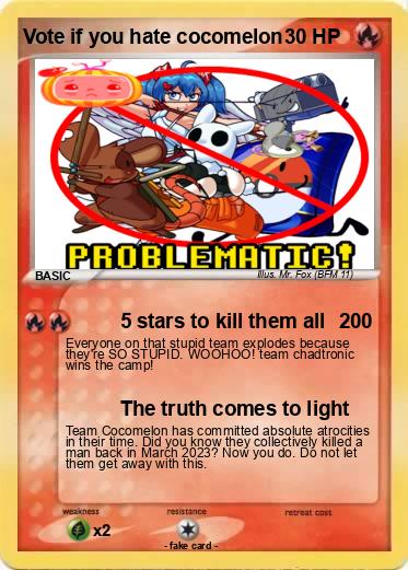 Pokemon Vote if you hate cocomelon