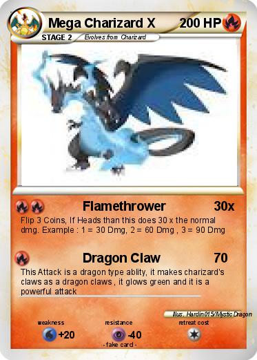 Pokemon Mega Charizard X