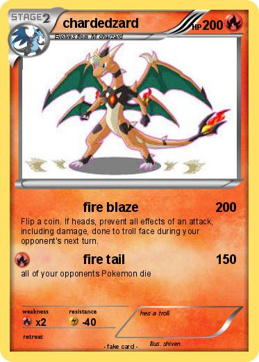Pokemon chardedzard