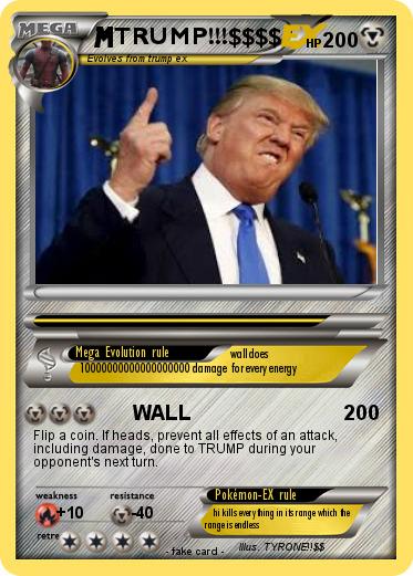 Pokemon TRUMP!!!$$$$