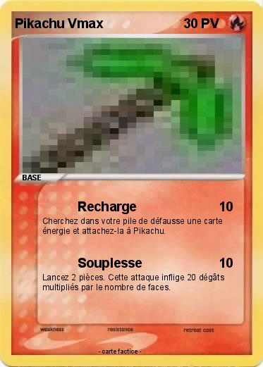 Pokemon Pikachu Vmax
