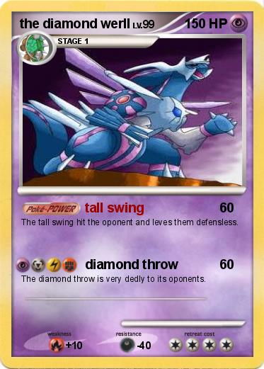 Pokemon the diamond werll
