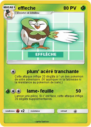 Pokemon effleche