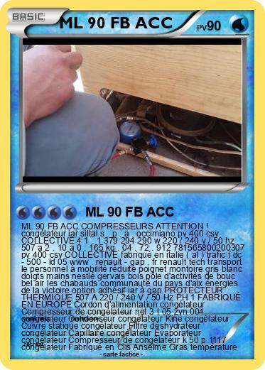 Pokemon ML 90 FB ACC