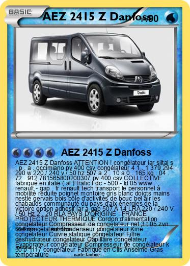 Pokemon AEZ 2415 Z Danfoss