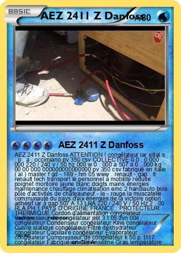 Pokemon AEZ 2411 Z Danfoss