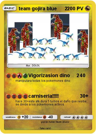 Pokemon team gojira blue      2