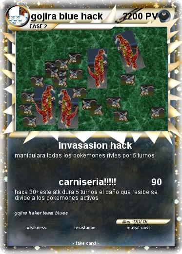 Pokemon gojira blue hack        2