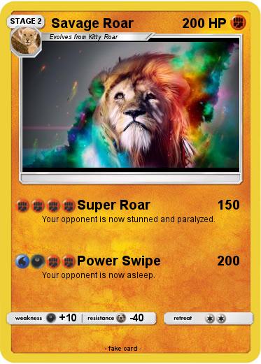 Pokemon Savage Roar
