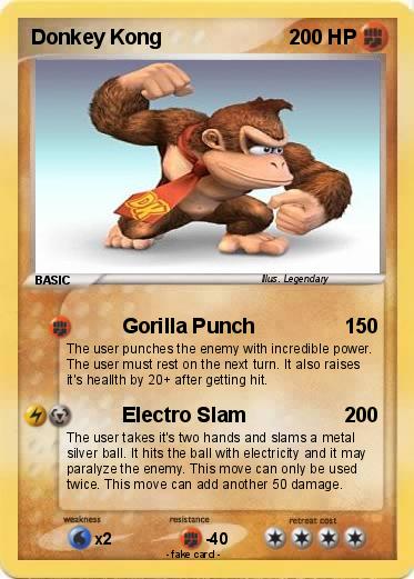 Pokemon Donkey Kong