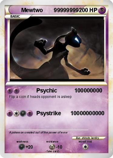 Pokemon Mewtwo       99999999