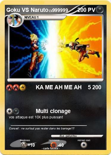 Pokemon Goku VS Naruto
