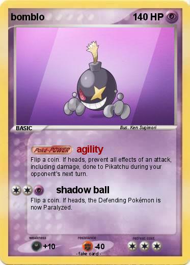 Pokemon bomblo