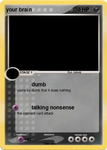 Pokemon your brain