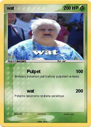 Pokemon wat