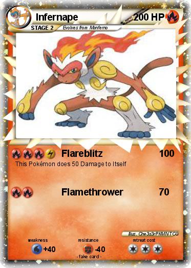 Pokemon Infernape