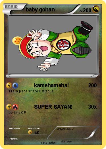 Pokemon baby gohan