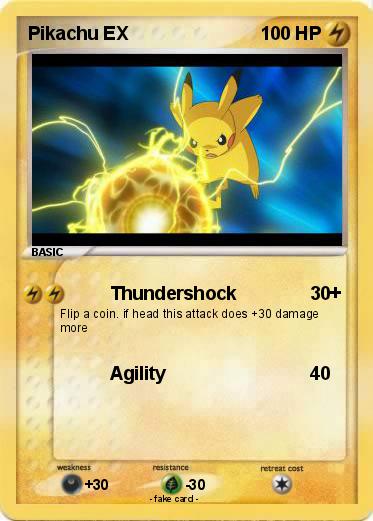 Pokemon Pikachu EX