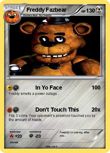 Pokemon Freddy Fazbear