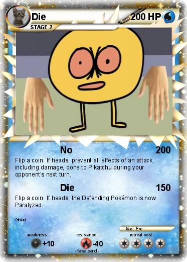 Pokemon Die