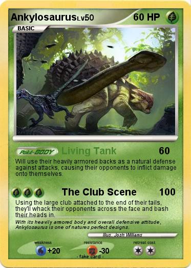 Pokemon Ankylosaurus