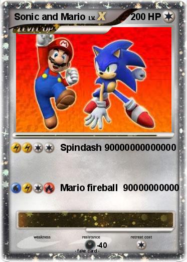 Pokemon Sonic and Mario