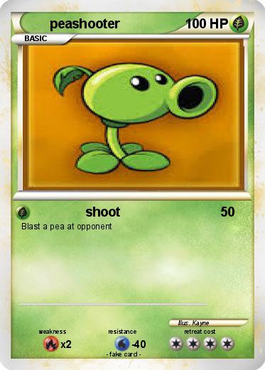 Pokemon peashooter