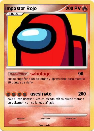 Pokemon Impostor Rojo