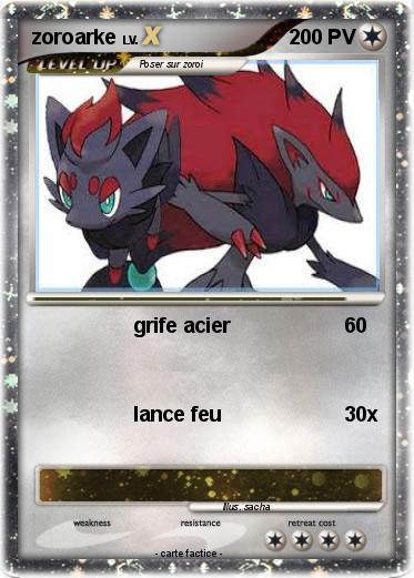 Pokemon zoroarke