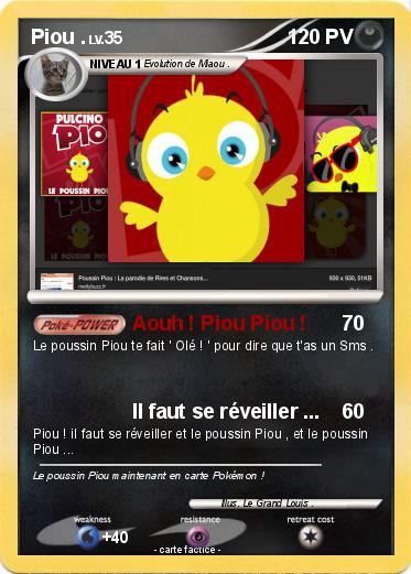 Pokemon Piou .