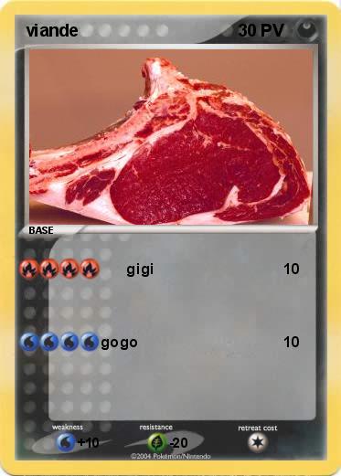 Pokemon viande