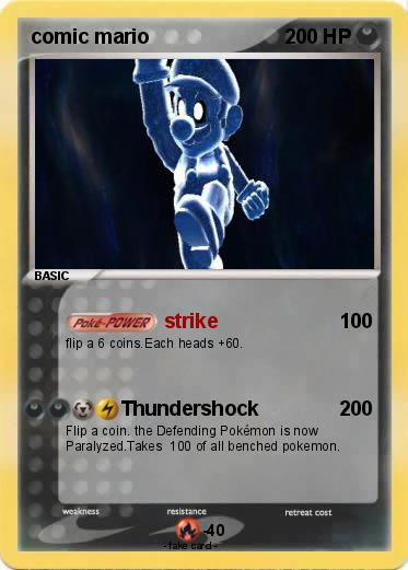 Pokemon comic mario