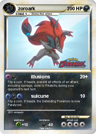 Pokemon zoroark