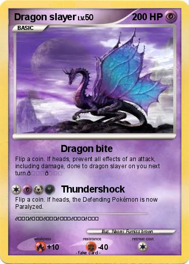 Pokemon Dragon slayer