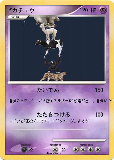 Pokemon ピカチュウ