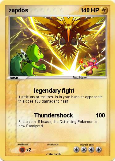Pokemon zapdos