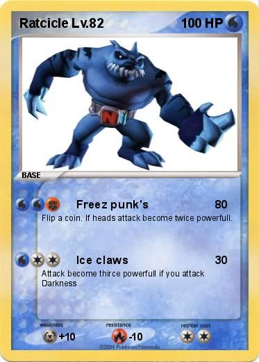 Pokemon Ratcicle Lv.82