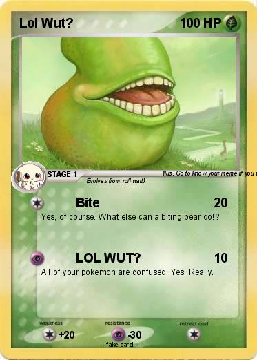 Pokemon Lol Wut?