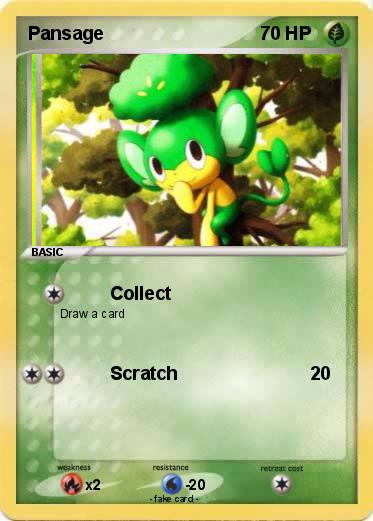 Pokemon Pansage