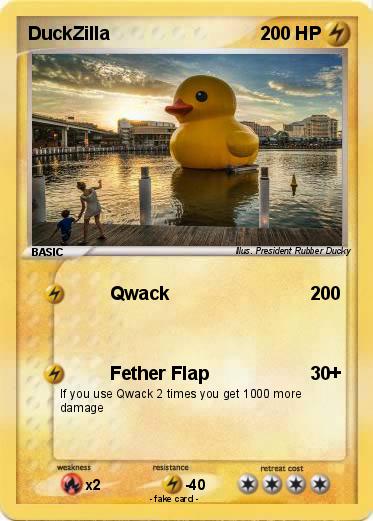 Pokemon DuckZilla