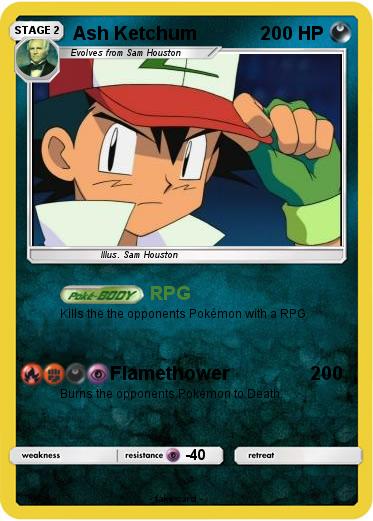 Pokemon Ash Ketchum