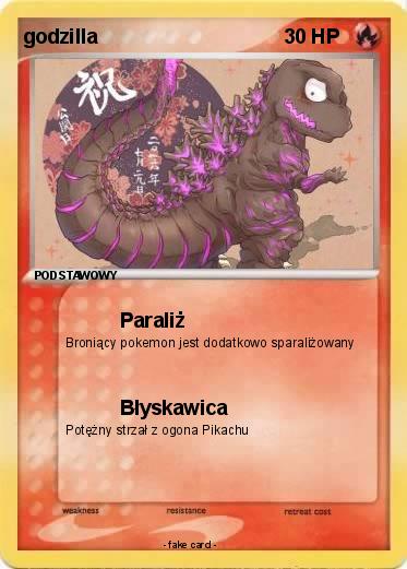 Pokemon godzilla