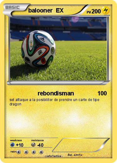 Pokemon balooner  EX
