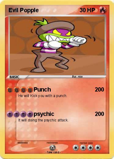 Pokemon Evil Popple