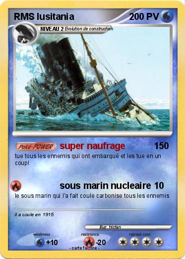 Pokemon RMS lusitania