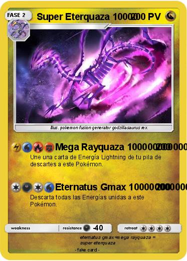 Pokemon Super Eterquaza 10000