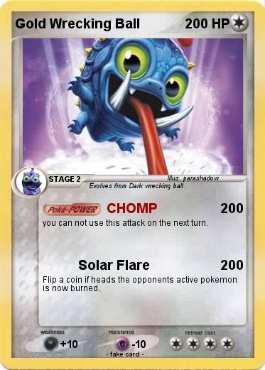 Pokemon Gold Wrecking Ball