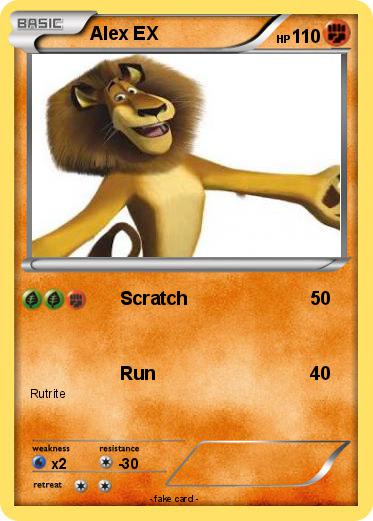 Pokemon Alex EX