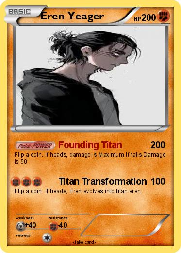 Pokemon Eren Yeager